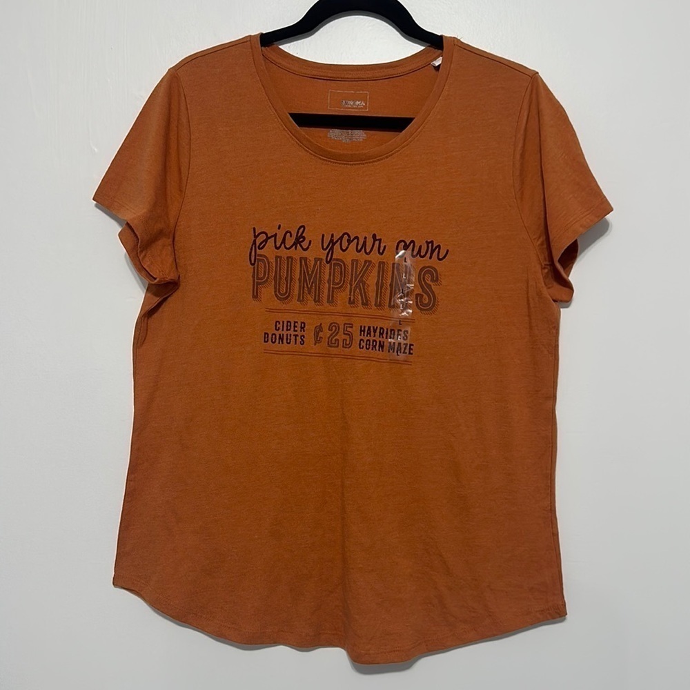 Sonoma rust pumpkin shirt